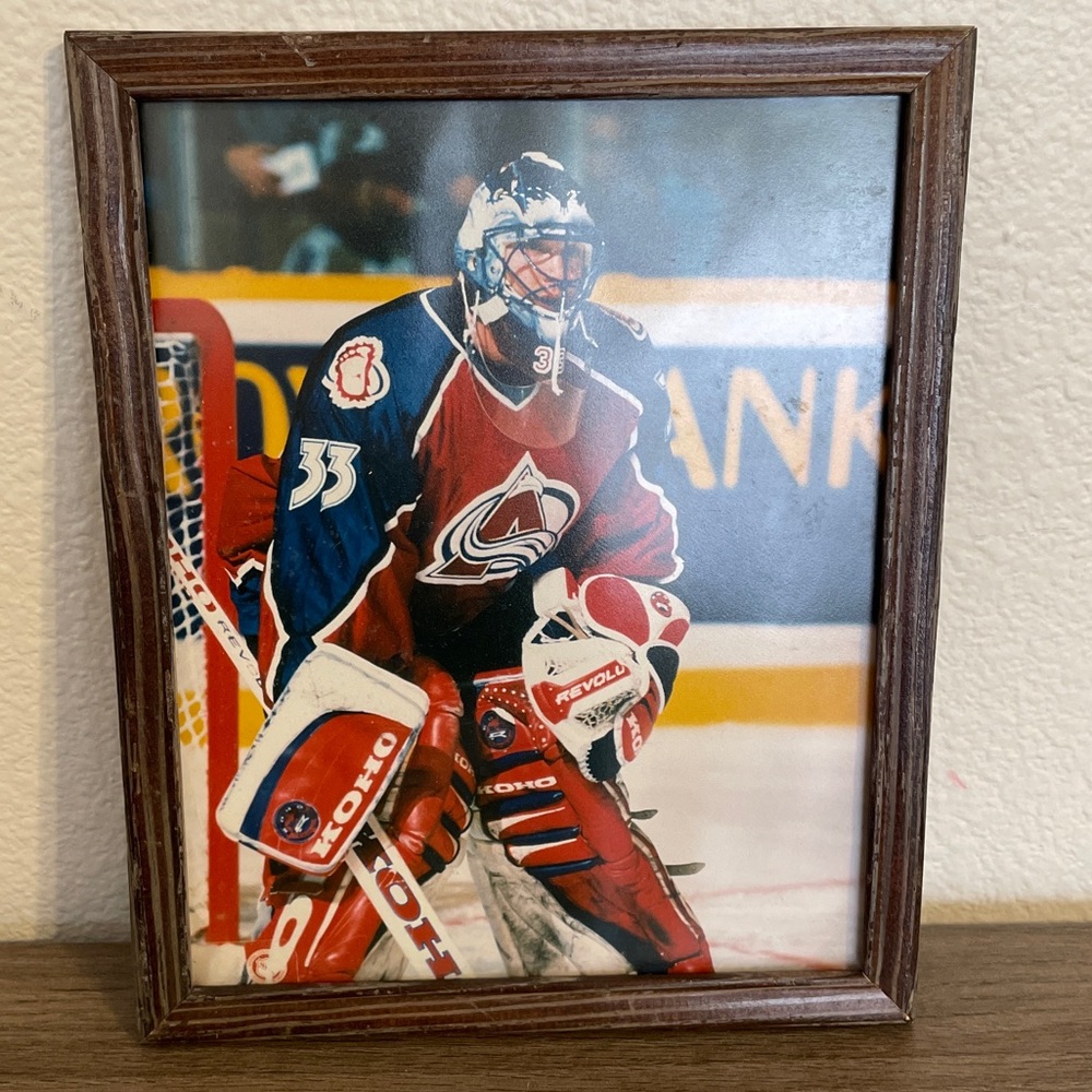 Patrick Roy Colorado Avalanche #33 Framed Picture Officially Licensed NHL Mem.